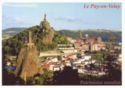 Le Puy-en-Velay. Rocher dAiguilhe et roche Corneille