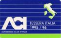 ACI - Tessera Italia 1995/96