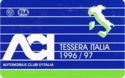 ACI - Tessera Italia 1996/97