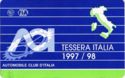 ACI - Tessera Italia 1997/98