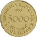 5,000 Tolarjev (400th Anniversary of the Battle of Sisak)