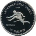 10 Maloti (XXIII Summer Olympic Games 1984 Los Angles)