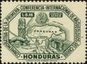 Map of Honduras, cultural heritages from Cop谩n
