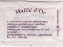 Restaurant en Zalencomplex Maillé d'Or