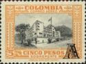 National Library Overprinted