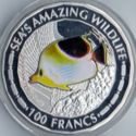 100 Francs (Chaetodon ephippium)