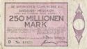250 Millionen Mark