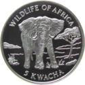5 Kwacha (African Bush Elephant)