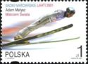 Adam Malysz (1977-), Ski-jumper, Inscribed "Mistrzem Swiata"