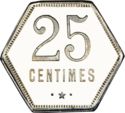 25 Centimes