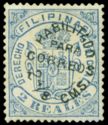 Revenue stamp - black surcharge
