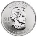 50 Cents (Hockey Legends - Montreal Canadians #9 Maurice Richard)