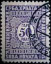 Postage due stamps - Vienna printing plate