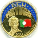 10 Dollars (ECU - Portugal)