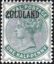 Queen Victoria (1819-1901) Natal Overstamped