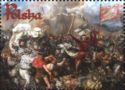 Fragment of Jan Matejko's painting "The Battle of Grunwald"