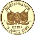 25 CFA Francs (Independence)