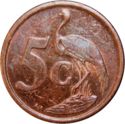 5 Cents (Suid-Afrika - Afrikaans legend)