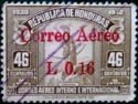 Lempira overprinted