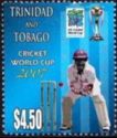Cricket World Cup Emblem and Wicket-keeper