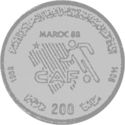 200 Dirhams (16th African Cup of Nations 1988 Rabat & Casablanca)