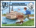 Mississippi Stern-wheeler, Huckleberry Finn and Mark Twain