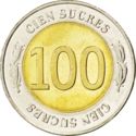 100 Sucres (70th Anniversary - Central Bank)