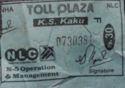 K.S. Kaku Toll Plaza