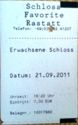 Rastatt Favorite Palace - Adult Ticket