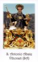 "Anthony the Abbot", Vibonati, Zaccara Grafiche - Lagonegro (IT), Campania - Saints (M)
