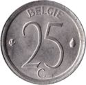 25 Centimes (Flemish legend)