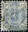 Coat of Arms 1875 - Four figured Issue, Senate Printing