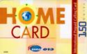 Homecard 150 units 013 on logo