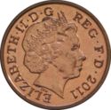 1 Penny (Shield of the Royal Arms puzzle 1/6) IRB
