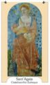 "Agatha Virgin and Martyr", Castelvecchio Subequo, Abruzzo - Saints (F)