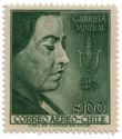Gabriela Mistral (1889-1957), poet, Nobel Prize 1945