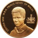 5 Pounds (Prince Henry of Wales - Gold edition)