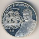 50 Pence (500th Anniversary - Napoleon Bonaparte - Silver edition)