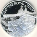 50 Pence (1947 Royal Visit - Silver edition)