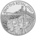 50 Pence (1947 Royal Visit)