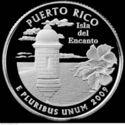 25 Cents / Quarter (Puerto Rico - Silver edition)