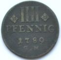 4 Pfennig (IIII)