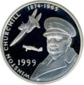 50 Pence (Winston Churchill, 1874~1965 - Silver edition)