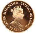 50 Pence (Centennial of Queen Victoria's Death - Gold edition)