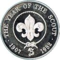 25 Pence (International Year of the Scout)