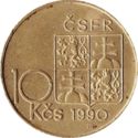 10 Korun (Tomas Garyk Masaryk - M•R)