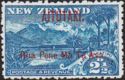 Lake Wakatipu and Mount Earnslaw - Overprinted