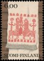 Folk Art, Small Towel with Karelian Embroidery