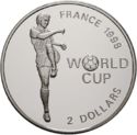 2 Dollars (XVI World Championship Football - France 1998)