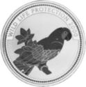 10 Francs (Parrot with folded wings)